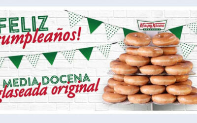 ¿Sabias que Krispy Kreme tiene una promcion especial por tu cumpleaños? 