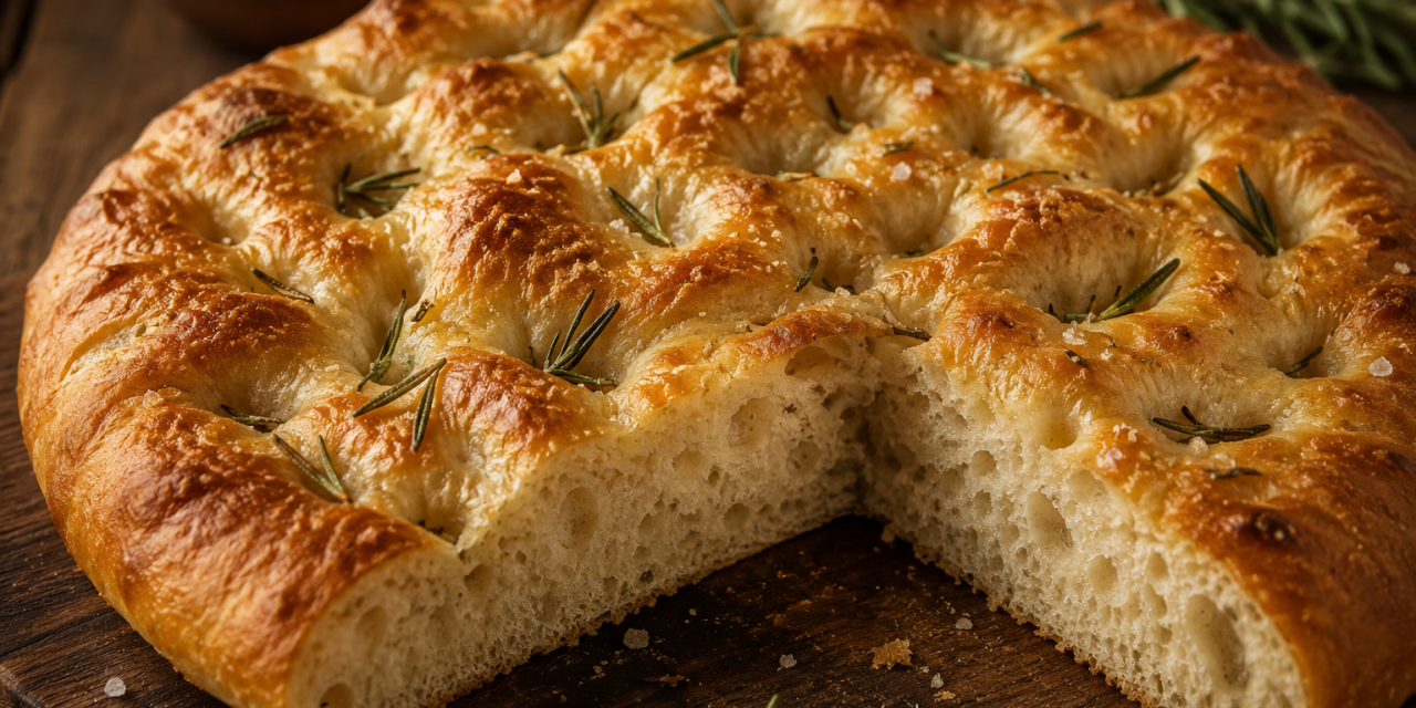 Focaccia de masa madre: el pan italiano que conquista las panaderías