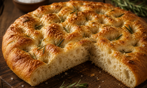 Focaccia de masa madre: el pan italiano que conquista las panaderías