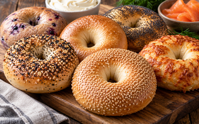 Food For Life presenta bagels orgánicos elaborados con granos germinados